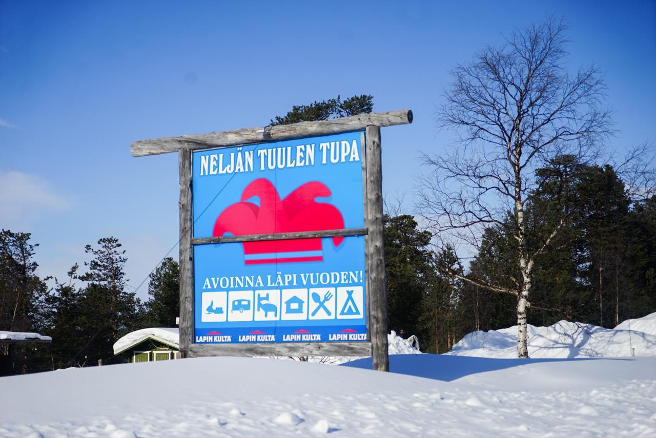 Neljaen Tuulen Tupa Bed & Breakfast Kaamanen Exterior photo